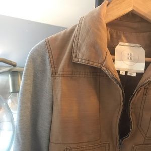 Hei Hei two toned jacket